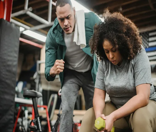 Coach personnel en ligne et préparateur physique